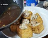 油豆腐鑲肉的食譜步驟8照片