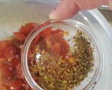 A picture of step 6 of Simple Homemade Oven Roasted Tomatoes.