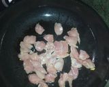 A picture of step 2 of Spicy honey chicken stir-fry.