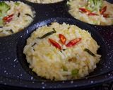 Foto langkah ke 4 dari resep Fried Rice Pancake.