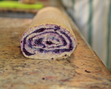 Foto del paso 5 de la receta: Caracola rellena de arándanos. Postre saludable vegano🌱