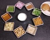 A picture of step 6 of Raj kachori.