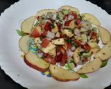 A picture of step 7 of Apple  Chatpata  mix veg  salad.