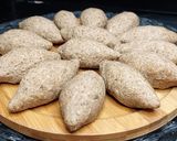 A picture of step 6 of Burghul kabab.