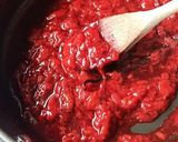 Une image de l'étape 2 de Tapioca coco à la compotée de fraises.