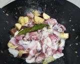 Foto langkah ke 4 dari resep Tumis Cumi, Terong Cabe Hijau.