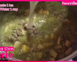 Foto del paso 6 de la receta: Bistec de res en salsa verde con papas 🥩