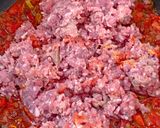 Rakott kelkáposzta, karalábéval, füstölt szalonnás alappal recept fázis 2 fotója