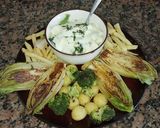 Foto del paso 4 de la receta: Endivias a la plancha, con salsa de yogur y manzanas 🍎 🍏🍎🍏🍶