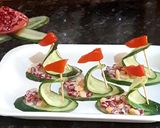 हैल्दी सलाद बोट (healthy salad boat recipe in Hindi) रेसिपी चरण 6 फोटो