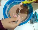 Foto langkah ke 5 dari resep Mochi coklat.
