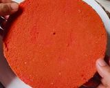 Foto langkah ke 5 dari resep Cake Semangat Merah Putih.