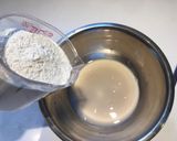 A picture of step 2 of Quick Pizza Dough.