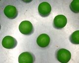 Foto langkah ke 3 dari resep Nastar Karakter Keroppi.