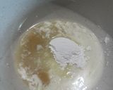 A picture of step 1 of Sweet tahini glaze for cakes.