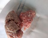 Foto del paso 1 de la receta: Albóndigas rellenas de queso panela😊