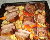 Foto del paso 4 de la receta: Vacío al horno con papas
