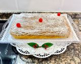 Foto del paso 13 de la receta: Pastel de mantequilla, naranja y plátano, con cobertura crujiente