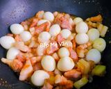 Hình bước làm 3 của món Thịt kho trứng cút và đậu hủ