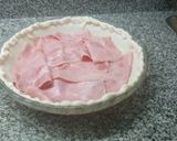 Foto del paso 2 de la receta: Tarta de jamón y queso 🧀🍅