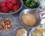 Foto del paso 1 de la receta: Pescado con pesto de tomates y nueces