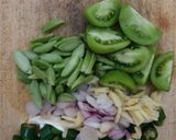 Foto langkah ke 1 dari resep Cumi pete oseng cabe ijo endos.