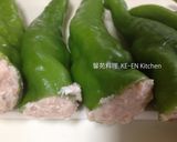 糯米椒醸肉的食譜步驟3照片