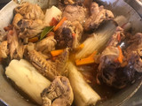 Guiso de pollo a mi estilo