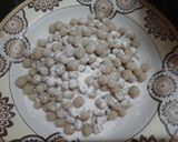 A picture of step 3 of Brown Tapioca Pearls or Boba Balls.