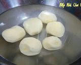 Hình bước làm 1 của món Canh thịt bò khoai tây 소고기 감자 국