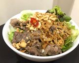 Hình bước làm 4 của món Bún bò trộn