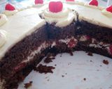 Foto del paso 4 de la receta: Torta de chocolate con cereza y chantilly