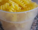 Foto del paso 1 de la receta: Fideo en salsa blanca gratinada