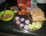 A picture of step 1 of Potato sandwich.