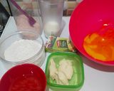 Foto langkah ke 1 dari resep Chiffon Cake Cheese Glutten Free.