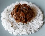 Foto del paso 12 de la receta: Carrilleras al Oporto desmigadas con arroz blanco