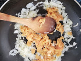 Espaguetis con berenjena