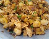 A picture of step 3 of Chicken Chickpea Shawarma.