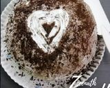 A picture of step 6 of Chocolate Crepe Cake.