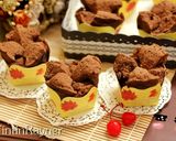 Foto langkah ke 8 dari resep Brownies Kukus Mekar 100% ANTI gagal Ny.Liem.