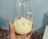 Hình bước làm 1 của món Sinh tố xoài sữa chua