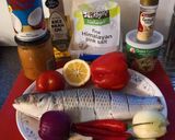 A picture of step 1 of Goreng Ikan Gembung&Gulai Sayur🎏🌶🍋🍅 (Fried Mullet Fish).