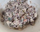 عکس مرحله 6 از دستور ساندویچ مرغ و لوبیا با گردو (Chicken & beans with walnut sandwich)