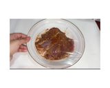 A picture of step 4 of Beef steaks platter.