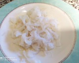Foto del paso 2 de la receta: Tortillitas de bacalao con salsa a la Vizcaína