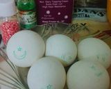 A picture of step 1 of Pakistan theme cake.