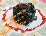Foto del paso 6 de la receta: Revuelto de espinacas y butifarra negra