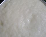 A picture of step 1 of Rava dhokla.