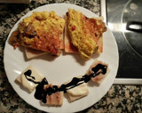 Foto del paso 6 de la receta: Tostas de tortilla de champiñones al ajillo