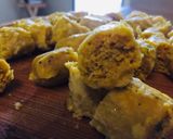 A picture of step 8 of Gatte ki sabzi.